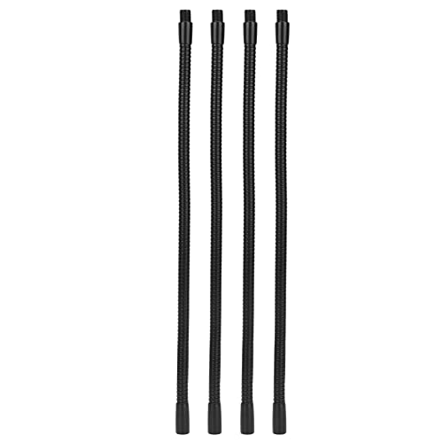 FUZHUI 4 Stcs 10 mm Aluminium Schwanenhals -Lampenschlauch, flexibel und leicht für DIY -Tischlampen, Pflanzenlichter, universelle 360 ​​° -Abwindungen und, verlängert Lampe (30cm) von FUZHUI