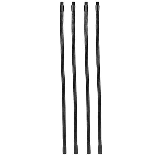 FUZHUI 4 Stcs 10 mm Aluminium Schwanenhals -Lampenschlauch, flexibel und leicht für DIY -Tischlampen, Pflanzenlichter, universelle 360 ​​° -Abwindungen und, verlängert Lampe (45cm) von FUZHUI
