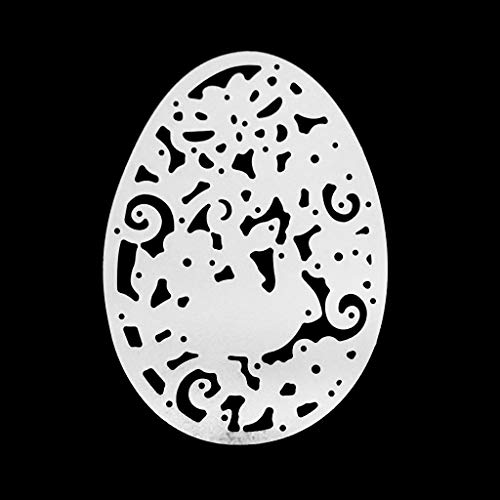 Karbonstahl Osterei Kaninchen Stanzform Prägeschablone Vorlagen Form Pape Leder Stanzformen von FUZYXIH