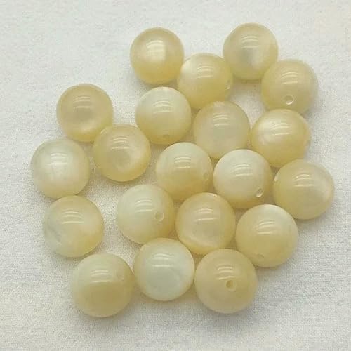 12/16/20 mm Katzenaugen-Effekt, grobe runde Harzperlen für handgefertigte Halsketten, DIY-Teile. Schmuckzubehör und -komponenten – 20 mm, 100 Stück von FVFIJH