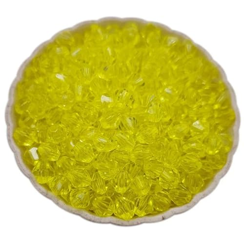 300 Stück/Set 4,0 mm/5 mm/6 mm/8 mm transparente, bonbonfarbene Spike-Acryl-Loseperlen für Halsketten, Armbänder, Schmuckherstellung, Großhandel, Gelb, 4,0 mm 300 Stück/Set 4,0 mm/5 mm/6 mm/8 mm transparente, bonbonfarbene Spike-Acryl-Loseperlen für Halsketten, Armbänder, Schmuckherstellung, Großhandel, Gelb, 4,0 mm von FVFIJH
