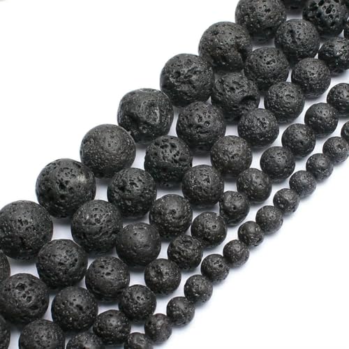Natursteine, schwarze Achate, Hämatit, Katzenauge, lose Abstandshalter, runde Mineralperlen für die Schmuckherstellung, Handarbeiten, DIY-Armbänder, 15 Zoll, Lava, 12 mm, 30 Stück Perlen Natursteine, schwarze Achate, Hämatit, Katzenauge, lose Abstandshalter, runde Mineralperlen für die Schmuckherstellung, Handarbeiten, DIY-Armbänder, 15 Zoll, Lava, 12 mm, 30 Stück Perlen von FVFIJH