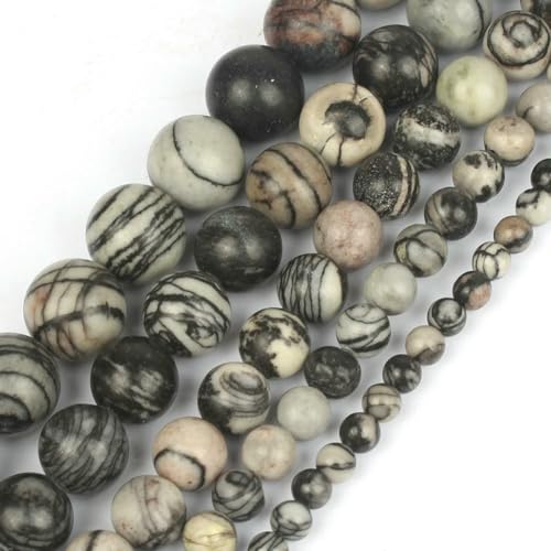 Natursteine, schwarze Achate, Hämatit, Katzenauge, lose Abstandshalter, runde Mineralperlen für die Schmuckherstellung, Handarbeiten, DIY-Armbänder, 15 Zoll, Web-Jaspis, 6 mm, 61 Stück Perle Natursteine, schwarze Achate, Hämatit, Katzenauge, lose Abstandshalter, runde Mineralperlen für die Schmuckherstellung, Handarbeiten, DIY-Armbänder, 15 Zoll, Web-Jaspis, 6 mm, 61 Stück Perle von FVFIJH