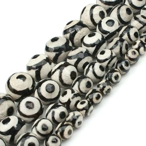 Natursteine, schwarze Achate, Hämatit, Katzenauge, lose Abstandshalter, runde Mineralperlen für die Schmuckherstellung, Handarbeiten, DIY-Armbänder, 15 Zoll, tibetischer Achat, 12 mm, 30 Stü Natursteine, schwarze Achate, Hämatit, Katzenauge, lose Abstandshalter, runde Mineralperlen für die Schmuckherstellung, Handarbeiten, DIY-Armbänder, 15 Zoll, tibetischer Achat, 12 mm, 30 Stü von FVFIJH