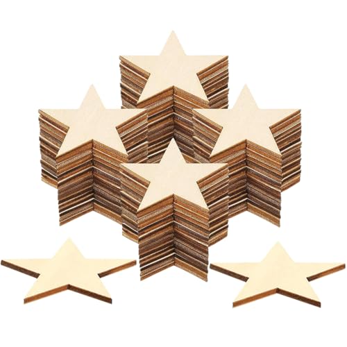 50 Stück 8cm Holzsterne,Sterne Basteln,Mini Holz Stern Dekorationen,Holzsterne Zum Aufhängen,Wooden Sterne Decoration,Für Natürliche Deko für DIY, Weihnachten, Hochzeiten & Party-Zubehör 50 Stück 8cm Holzsterne,Sterne Basteln,Mini Holz Stern Dekorationen,Holzsterne Zum Aufhängen,Wooden Sterne Decoration,Für Natürliche Deko für DIY, Weihnachten, Hochzeiten & Party-Zubehör von FVGYITG