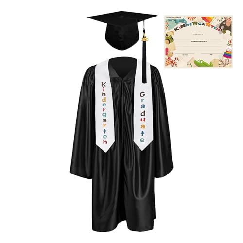 FVPKYUR Abschlusshut Und -robe Für Kinder | Festliche Kleidung Für Kinder Zur Einschulung,2025 Kindergarten-Absolvent Festoutfit Für Vorschulkinder FVPKYUR Abschlusshut Und -robe Für Kinder | Festliche Kleidung Für Kinder Zur Einschulung,2025 Kindergarten-Absolvent Festoutfit Für Vorschulkinder von FVPKYUR