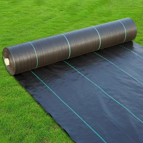 FVTVHEV Unkrautvlies Unkrautfolie Wasserdurchlässigkeit und Atmungsaktivität UV-Schutz Anti-Unkrautgewebe Kommt mit 1000 Nägeln Rolle Unkrautfolie Geeignet für die Gartenarbeit im Freien(1.5x200m) FVTVHEV Unkrautvlies Unkrautfolie Wasserdurchlässigkeit und Atmungsaktivität UV-Schutz Anti-Unkrautgewebe Kommt mit 1000 Nägeln Rolle Unkrautfolie Geeignet für die Gartenarbeit im Freien(1.5x200m) von FVTVHEV