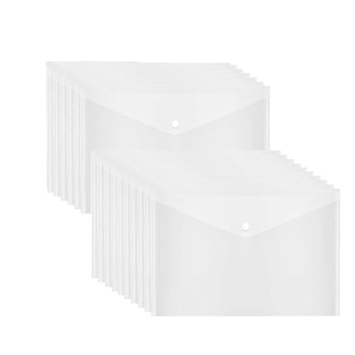 16 Stück Dokumententasche A5 Abheftbar,Sammelmappen Wasserdicht für Dokument Organisieren (24x17cm,Transparent) von FVWBKBBE