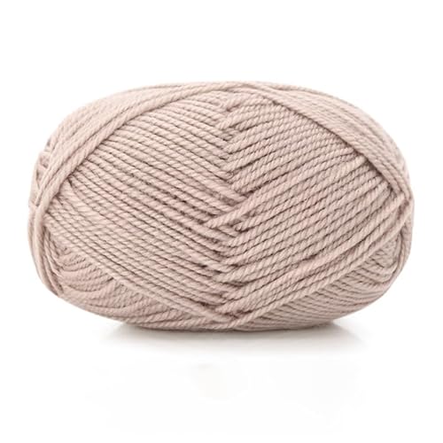 Wollgarn zum Stricken, Häkeln und Weben, kann verwendet werden, um Pullover, Schals, Mützen herzustellen, 1 x 120 m (Farbe 12, Einheitsgröße) von FWEFVGJI