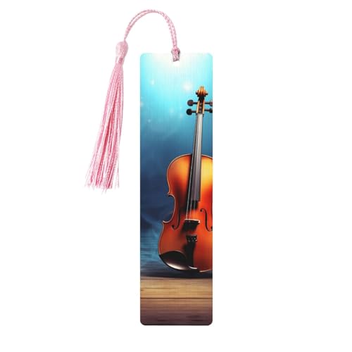Lesezeichen-Ornament mit Violinen-Poster, Lesezeichen aus Holz mit Quaste, Lesezeichen für Buchliebhaber, Seitenmarker, Lesegeschenke für Frauen und Männer, handgefertigtes Lesezeichen-Etikett aus H Lesezeichen-Ornament mit Violinen-Poster, Lesezeichen aus Holz mit Quaste, Lesezeichen für Buchliebhaber, Seitenmarker, Lesegeschenke für Frauen und Männer, handgefertigtes Lesezeichen-Etikett aus H von FWJZDSP