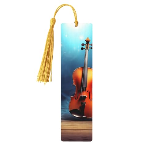 Lesezeichen-Ornament mit Violinen-Poster, Lesezeichen aus Holz mit Quaste, Lesezeichen für Buchliebhaber, Seitenmarker, Lesegeschenke für Frauen und Männer, handgefertigtes Lesezeichen-Etikett aus H Lesezeichen-Ornament mit Violinen-Poster, Lesezeichen aus Holz mit Quaste, Lesezeichen für Buchliebhaber, Seitenmarker, Lesegeschenke für Frauen und Männer, handgefertigtes Lesezeichen-Etikett aus H von FWJZDSP