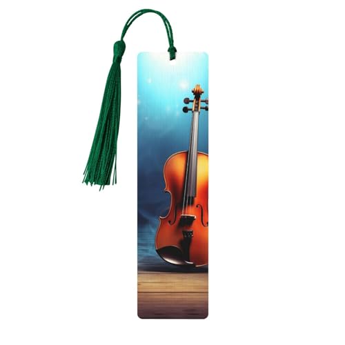 Lesezeichen-Ornament mit Violinen-Poster, Lesezeichen aus Holz mit Quaste, Lesezeichen für Buchliebhaber, Seitenmarker, Lesegeschenke für Frauen und Männer, handgefertigtes Lesezeichen-Etikett aus H Lesezeichen-Ornament mit Violinen-Poster, Lesezeichen aus Holz mit Quaste, Lesezeichen für Buchliebhaber, Seitenmarker, Lesegeschenke für Frauen und Männer, handgefertigtes Lesezeichen-Etikett aus H von FWJZDSP