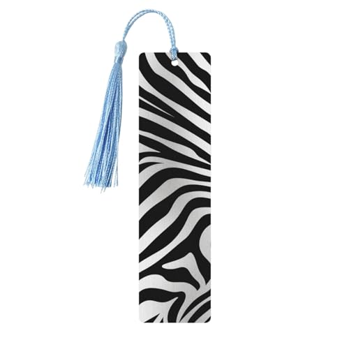 Lesezeichen-Ornament mit Zebra-Print, Lesezeichen aus Holz mit Quaste, Lesezeichen für Buchliebhaber, Seitenmarker, Lesegeschenke für Frauen und Männer, handgefertigtes Lesezeichen-Etikett aus Holz Lesezeichen-Ornament mit Zebra-Print, Lesezeichen aus Holz mit Quaste, Lesezeichen für Buchliebhaber, Seitenmarker, Lesegeschenke für Frauen und Männer, handgefertigtes Lesezeichen-Etikett aus Holz von FWJZDSP