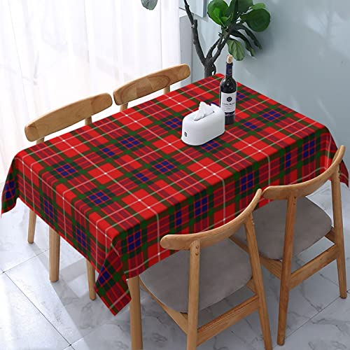 Tischdecke, rechteckig, schottischer Clan Fraser of Lovat, Schottenkaro, Polyesterstoff, wasserabweisend und knitterfrei, Tischdecke für Küche und Esszimmer, Tischplatte 137,2 x 182,9 cm (4–6 Sitze) Tischdecke, rechteckig, schottischer Clan Fraser of Lovat, Schottenkaro, Polyesterstoff, wasserabweisend und knitterfrei, Tischdecke für Küche und Esszimmer, Tischplatte 137,2 x 182,9 cm (4–6 Sitze) von FWJZDSP