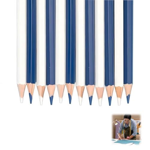 FWORUAIS 12 Stück Schneiderkreide, Professionelle Stoffkreide und Kreidestifte für Nähen, Schneiderei, Basteln, Ideal als Nähzubehör für präzise Markierungen auf Stoffen FWORUAIS 12 Stück Schneiderkreide, Professionelle Stoffkreide und Kreidestifte für Nähen, Schneiderei, Basteln, Ideal als Nähzubehör für präzise Markierungen auf Stoffen von FWORUAIS