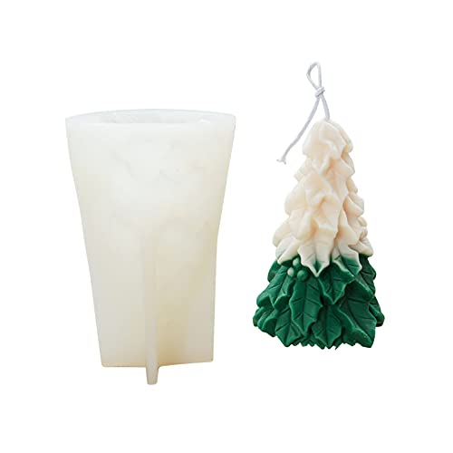 3D Weihnachtsbaum Kerzenform DIY Weihnachten Kerzen Form Silikonform, Kerzen Gießformen Kerzenherstellung Mold, Silikon Weihnachtsbaumform Für Herstellung Kerzen, Aromasteinen, Schokolade, Seife (C) 3D Weihnachtsbaum Kerzenform DIY Weihnachten Kerzen Form Silikonform, Kerzen Gießformen Kerzenherstellung Mold, Silikon Weihnachtsbaumform Für Herstellung Kerzen, Aromasteinen, Schokolade, Seife (C) von FYBlossom