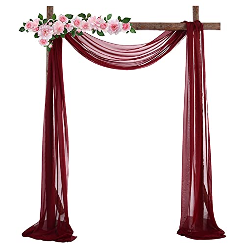 Hochzeit Vorhang Weiß Hochzeitsbogen Drapierstoff Tüllstoff, Chiffon Stoff Vorhänge Tülldekostoff Hochzeit Bogenvorhäng, Foto Hintergrundvorhang Für Arbor Hochzeit Torbogen Zeremonie Party Dekor Hochzeit Vorhang Weiß Hochzeitsbogen Drapierstoff Tüllstoff, Chiffon Stoff Vorhänge Tülldekostoff Hochzeit Bogenvorhäng, Foto Hintergrundvorhang Für Arbor Hochzeit Torbogen Zeremonie Party Dekor von FYBlossom