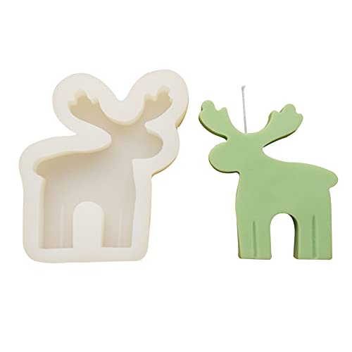 Kerzen Silikonform Weihnachten Silikonform Kerzenform, 3D Weihnachten Elch/Schneemann Kerzen Formen, DIY Handgemachtes Kerzen Gießformen Kerzengießform Für Duftkerzen, Seifen, Süßigkeiten (Elch) Kerzen Silikonform Weihnachten Silikonform Kerzenform, 3D Weihnachten Elch/Schneemann Kerzen Formen, DIY Handgemachtes Kerzen Gießformen Kerzengießform Für Duftkerzen, Seifen, Süßigkeiten (Elch) von FYBlossom