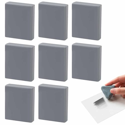 8 Stück gekneteter Kunst-Radiergummi, formbar und ziehbar, geeignet zum Malen, Skizzieren, grauer, weicher Radiergummi, Kunstbedarf, wiederverwendbares Malwerkzeug 8 Stück gekneteter Kunst-Radiergummi, formbar und ziehbar, geeignet zum Malen, Skizzieren, grauer, weicher Radiergummi, Kunstbedarf, wiederverwendbares Malwerkzeug von FYHJNC