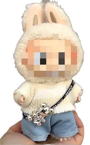 17cm Plüsch Bekleidung Mini Kuscheltier Kleidung mit DIY Pullover Hoodie Bekleidungszubehör Weißes Top Jeans Bär AnhängerIdeales Kinder Geschenk Enthält Keine Puppen 17cm Plüsch Bekleidung Mini Kuscheltier Kleidung mit DIY Pullover Hoodie Bekleidungszubehör Weißes Top Jeans Bär AnhängerIdeales Kinder Geschenk Enthält Keine Puppen von FYJCXCMP