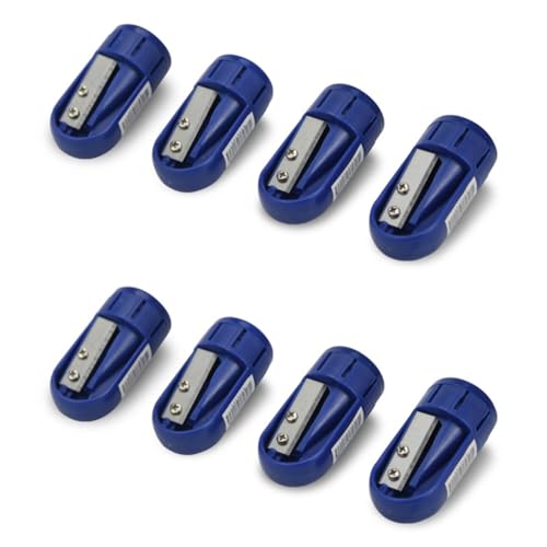 FYOBOT 8PCS Zimmermannsbleistiftspitzer Manueller Bleistiftspitzer für Flache Zimmermannsbleistifte, Tragbares Bleistiftspitzwerkzeug FYOBOT 8PCS Zimmermannsbleistiftspitzer Manueller Bleistiftspitzer für Flache Zimmermannsbleistifte, Tragbares Bleistiftspitzwerkzeug von FYOBOT