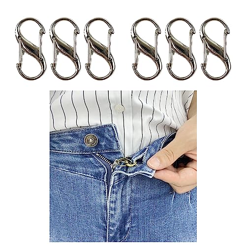 FYOURH Reißverschluss für Jeans – hält den Reißverschluss an der Hose – Silber von FYOURH