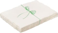 FYSUIMU Zeltkarten mit Büttenrand, aufgeklappt, 12,7 x 17,8 cm, 160 g/m², strukturiertes Baumwollpapier für Tischkarten, Tischdekoration, Blanko-Notizen, Geschenkanhänger, Einladungen, Basteln, 50 FYSUIMU Zeltkarten mit Büttenrand, aufgeklappt, 12,7 x 17,8 cm, 160 g/m², strukturiertes Baumwollpapier für Tischkarten, Tischdekoration, Blanko-Notizen, Geschenkanhänger, Einladungen, Basteln, 50 von FYSUIMU