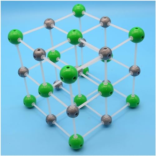 Chemisches Molekülstrukturmodell Natriumchlorid Proportionalkristalle Organische und anorganische Chemie Chemisches Molekülstrukturmodell Natriumchlorid Proportionalkristalle Organische und anorganische Chemie von FYYYSLKX