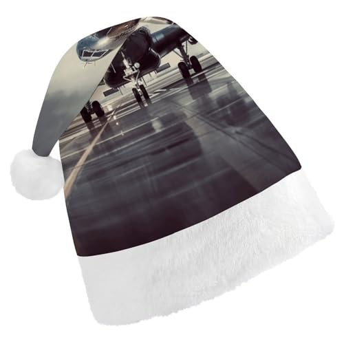 FZMTLDS Weihnachtsmütze, Flugzeugkunst, Weihnachtsmannmütze, Erwachsene, Weihnachtsmütze, Weihnachtsmütze für Weihnachtsfeier FZMTLDS Weihnachtsmütze, Flugzeugkunst, Weihnachtsmannmütze, Erwachsene, Weihnachtsmütze, Weihnachtsmütze für Weihnachtsfeier von FZMTLDS