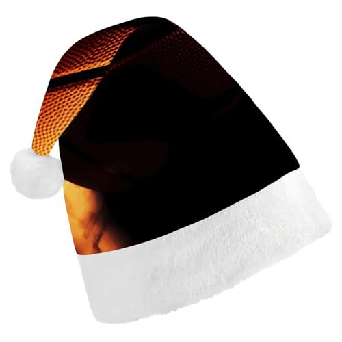 FZMTLDS Weihnachtsmütze Basketball Hintergrund Weihnachtsmann Hüte Erwachsene Weihnachten Party Hut Weihnachten Weihnachtsmann Hut für Weihnachtsparty FZMTLDS Weihnachtsmütze Basketball Hintergrund Weihnachtsmann Hüte Erwachsene Weihnachten Party Hut Weihnachten Weihnachtsmann Hut für Weihnachtsparty von FZMTLDS