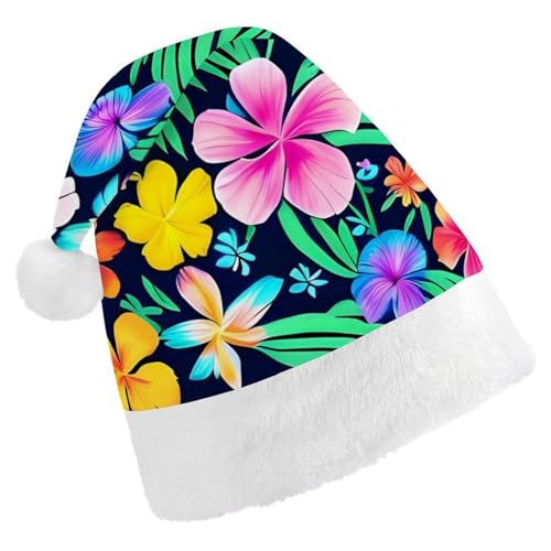 FZMTLDS Weihnachtsmütze Bunte Blumen Weihnachtsmann Hüte Erwachsene Weihnachten Party Hut Weihnachten Weihnachtsmann Hut für Weihnachtsparty FZMTLDS Weihnachtsmütze Bunte Blumen Weihnachtsmann Hüte Erwachsene Weihnachten Party Hut Weihnachten Weihnachtsmann Hut für Weihnachtsparty von FZMTLDS