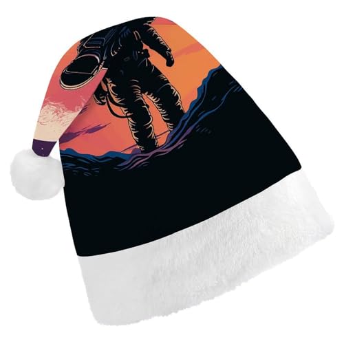 FZMTLDS Weihnachtsmütze Cool Astronaut Weihnachtsmann Hüte Erwachsene Weihnachten Party Hut Weihnachten Weihnachtsmann Hut für Weihnachtsparty FZMTLDS Weihnachtsmütze Cool Astronaut Weihnachtsmann Hüte Erwachsene Weihnachten Party Hut Weihnachten Weihnachtsmann Hut für Weihnachtsparty von FZMTLDS