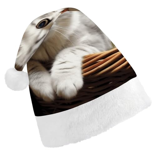 FZMTLDS Weihnachtsmütze Katze Weihnachtsmann Hüte Erwachsene Weihnachten Party Hut Weihnachten Weihnachtsmann Hut für Weihnachtsparty FZMTLDS Weihnachtsmütze Katze Weihnachtsmann Hüte Erwachsene Weihnachten Party Hut Weihnachten Weihnachtsmann Hut für Weihnachtsparty von FZMTLDS