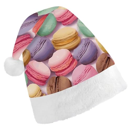 FZMTLDS Weihnachtsmütze Macaron Keks Geschmack Weihnachtsmann Hüte Erwachsene Weihnachten Party Hut Weihnachten Weihnachtsmann Hut für Weihnachtsparty FZMTLDS Weihnachtsmütze Macaron Keks Geschmack Weihnachtsmann Hüte Erwachsene Weihnachten Party Hut Weihnachten Weihnachtsmann Hut für Weihnachtsparty von FZMTLDS