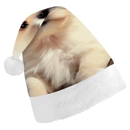 FZMTLDS Weihnachtsmütze Nette Hund Weihnachtsmann Hüte Erwachsene Weihnachten Party Hut Weihnachten Weihnachtsmann Hut für Weihnachtsparty FZMTLDS Weihnachtsmütze Nette Hund Weihnachtsmann Hüte Erwachsene Weihnachten Party Hut Weihnachten Weihnachtsmann Hut für Weihnachtsparty von FZMTLDS