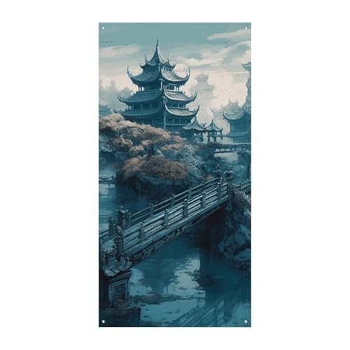 FZMVSQH Bedruckte Banner und Schilder im asiatischen Stil, personalisiertes Banner für die Haustür, Banner, Hintergrund, individueller Wandteppich, personalisierte Wanddekoration, Hintergrundposter, FZMVSQH Bedruckte Banner und Schilder im asiatischen Stil, personalisiertes Banner für die Haustür, Banner, Hintergrund, individueller Wandteppich, personalisierte Wanddekoration, Hintergrundposter, von FZMVSQH