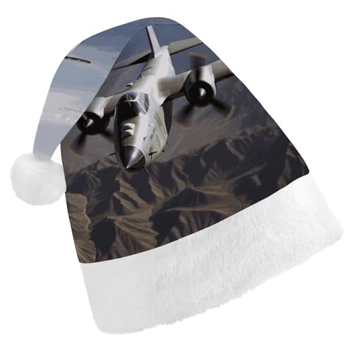 FZMVSQH Weihnachtsmütze für Erwachsene, US-Armee, Flugzeug, bedruckt, Weihnachtsmannmütze, Weihnachtsmütze für Erwachsene, dicker Komfort, klassische Nikolausmütze für Weihnachten, Neujahr, festliche FZMVSQH Weihnachtsmütze für Erwachsene, US-Armee, Flugzeug, bedruckt, Weihnachtsmannmütze, Weihnachtsmütze für Erwachsene, dicker Komfort, klassische Nikolausmütze für Weihnachten, Neujahr, festliche von FZMVSQH