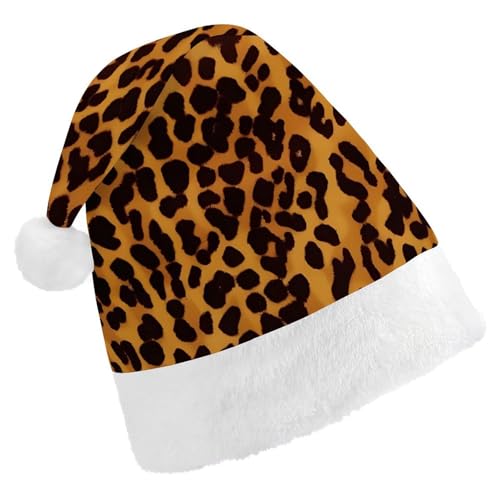 FZMVSQH Weihnachtsmütze für Erwachsene, coole Geparden-Leoparden-bedruckte Weihnachtsmannmütze, Weihnachtsmütze für Erwachsene, dicker Komfort, klassische Weihnachtsmannmütze für Weihnachten, Neujahr, FZMVSQH Weihnachtsmütze für Erwachsene, coole Geparden-Leoparden-bedruckte Weihnachtsmannmütze, Weihnachtsmütze für Erwachsene, dicker Komfort, klassische Weihnachtsmannmütze für Weihnachten, Neujahr, von FZMVSQH