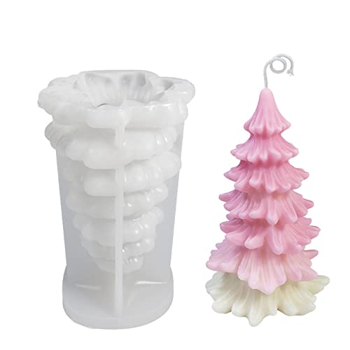 3D Weihnachtsbaum Kerzengießform,Schnee-Tannenbaum Silikonformen, Kerzenform Wiederverwendbar, Epoxy-Formen Harzform für Kunsthandwerk, Herstellung von Weihnachtsgeschenken, Christbaumschmuck 3D Weihnachtsbaum Kerzengießform,Schnee-Tannenbaum Silikonformen, Kerzenform Wiederverwendbar, Epoxy-Formen Harzform für Kunsthandwerk, Herstellung von Weihnachtsgeschenken, Christbaumschmuck von FZQBEY