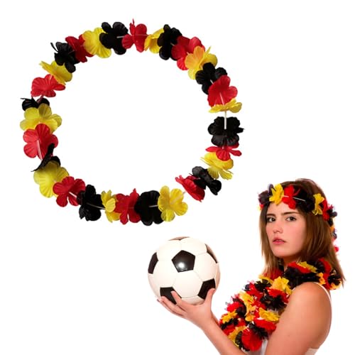 Deutschland Fanartikel Blumenkette, Deutschland Flagge Girlanden, Foto Requisiten Blumenketten, Fußball Party Deko, Europameisterschaft Fanartikel Frauen & Männer,Geburtstag Zubehör Präsent (1 Stück) Deutschland Fanartikel Blumenkette, Deutschland Flagge Girlanden, Foto Requisiten Blumenketten, Fußball Party Deko, Europameisterschaft Fanartikel Frauen & Männer,Geburtstag Zubehör Präsent (1 Stück) von FZQBEY