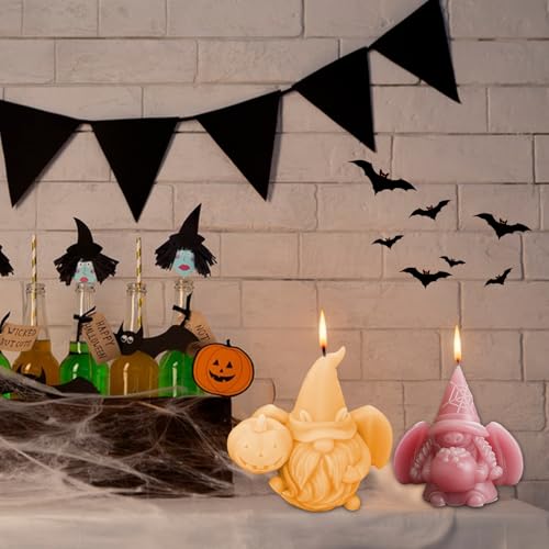 Halloween Zwerg Silikonform, Silikonformen Gießformen Kerzenformen zum Gießen, 3D Wichtel Silikonform Kerzen Halloween Gnom Gießformen Silikon Gießform Weihnachtsmann Giessformen Silikon Kerzenform Halloween Zwerg Silikonform, Silikonformen Gießformen Kerzenformen zum Gießen, 3D Wichtel Silikonform Kerzen Halloween Gnom Gießformen Silikon Gießform Weihnachtsmann Giessformen Silikon Kerzenform von FZQBEY