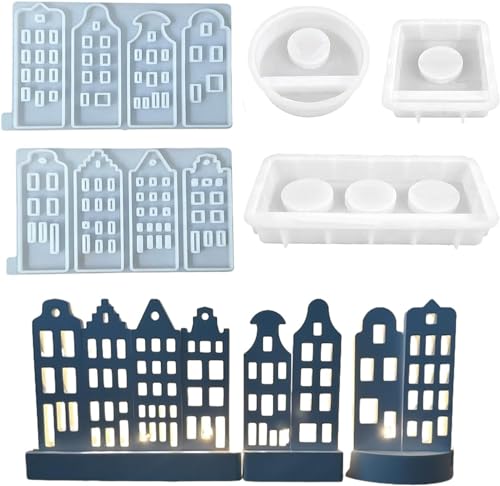 Silikonform Haus, Silikonformen Gießformen Häuser Kerzenformen zum Gießen Haus Silikonform Kerzenhalter Gießformen Silikon Haus Gießform Haus Silikon Gießform Kerzenhalter Silikonform Ostern (5PCS) Silikonform Haus, Silikonformen Gießformen Häuser Kerzenformen zum Gießen Haus Silikonform Kerzenhalter Gießformen Silikon Haus Gießform Haus Silikon Gießform Kerzenhalter Silikonform Ostern (5PCS) von FZQBEY