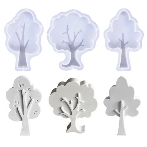 Silikonformen Gießformen Baum Kerzenformen zum Gießen, 3D Silikonform Baum Gips Zum Gießen Baumförmig Gießformen Silikon Gießform Baum Silikonform Kerzen Baum Giessformen Silikon Kerzenform (3 Stück) Silikonformen Gießformen Baum Kerzenformen zum Gießen, 3D Silikonform Baum Gips Zum Gießen Baumförmig Gießformen Silikon Gießform Baum Silikonform Kerzen Baum Giessformen Silikon Kerzenform (3 Stück) von FZQBEY