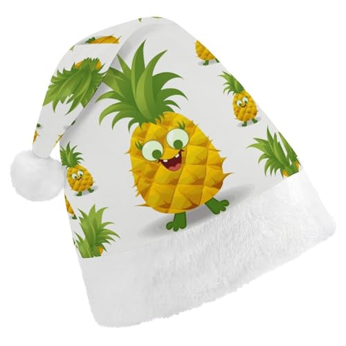 FZQVSGW Erwachsene Weihnachtsmützen Weihnachten Festival Hüte Weihnachten Party Geschenk Hüte Festliche Weihnachtsmützen für Männer und Frauen Weihnachtsmann Weihnachtsmütze Ananas Nikolausmütze FZQVSGW Erwachsene Weihnachtsmützen Weihnachten Festival Hüte Weihnachten Party Geschenk Hüte Festliche Weihnachtsmützen für Männer und Frauen Weihnachtsmann Weihnachtsmütze Ananas Nikolausmütze von FZQVSGW