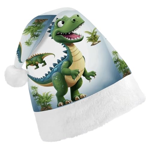 FZQVSGW Erwachsene Weihnachtsmützen Weihnachten Festival Hüte Weihnachten Party Geschenk Hüte Festliche Weihnachtsmützen für Männer und Frauen Weihnachtsmann Weihnachtsmütze Cartoon Dinosaurier Bilder FZQVSGW Erwachsene Weihnachtsmützen Weihnachten Festival Hüte Weihnachten Party Geschenk Hüte Festliche Weihnachtsmützen für Männer und Frauen Weihnachtsmann Weihnachtsmütze Cartoon Dinosaurier Bilder von FZQVSGW