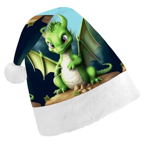 FZQVSGW Erwachsene Weihnachtsmützen Weihnachten Festival Hüte Weihnachten Party Geschenk Hüte Festliche Weihnachtsmützen für Männer und Frauen Weihnachtsmann Weihnachtsmütze Drache Niedliche FZQVSGW Erwachsene Weihnachtsmützen Weihnachten Festival Hüte Weihnachten Party Geschenk Hüte Festliche Weihnachtsmützen für Männer und Frauen Weihnachtsmann Weihnachtsmütze Drache Niedliche von FZQVSGW