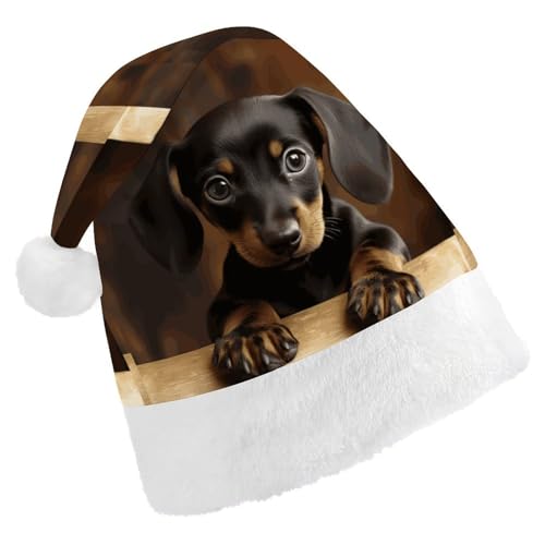 FZQVSGW Erwachsene Weihnachtsmützen Weihnachten Festival Hüte Weihnachten Party Geschenk Hüte Festliche Weihnachtsmützen für Männer und Frauen Weihnachtsmann Weihnachtsmütze Hund Dackel Nikolausmütze FZQVSGW Erwachsene Weihnachtsmützen Weihnachten Festival Hüte Weihnachten Party Geschenk Hüte Festliche Weihnachtsmützen für Männer und Frauen Weihnachtsmann Weihnachtsmütze Hund Dackel Nikolausmütze von FZQVSGW