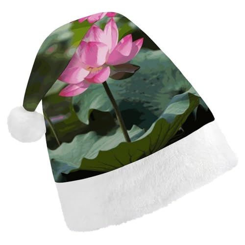 FZQVSGW Erwachsene Weihnachtsmützen Weihnachten Festival Hüte Weihnachten Party Geschenk Hüte Festliche Weihnachtsmützen für Männer und Frauen Weihnachtsmann Weihnachtsmütze Lotu Blumen Nikolausmütze FZQVSGW Erwachsene Weihnachtsmützen Weihnachten Festival Hüte Weihnachten Party Geschenk Hüte Festliche Weihnachtsmützen für Männer und Frauen Weihnachtsmann Weihnachtsmütze Lotu Blumen Nikolausmütze von FZQVSGW