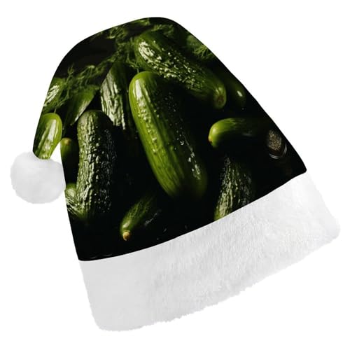 FZQVSGW Erwachsene Weihnachtsmützen Weihnachten Festival Hüte Weihnachten Party Geschenk Hüte Festliche Weihnachtsmützen für Männer und Frauen Weihnachtsmann Weihnachtsmütze PickleSanta Hat FZQVSGW Erwachsene Weihnachtsmützen Weihnachten Festival Hüte Weihnachten Party Geschenk Hüte Festliche Weihnachtsmützen für Männer und Frauen Weihnachtsmann Weihnachtsmütze PickleSanta Hat von FZQVSGW