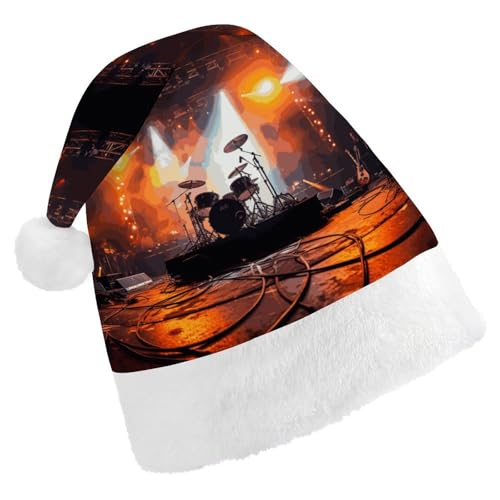 FZQVSGW Erwachsene Weihnachtsmützen Weihnachten Festival Hüte Weihnachten Party Geschenk Hüte Festliche Weihnachtsmützen für Männer und Frauen Weihnachtsmann Weihnachtsmütze Rock Konzert Bühne FZQVSGW Erwachsene Weihnachtsmützen Weihnachten Festival Hüte Weihnachten Party Geschenk Hüte Festliche Weihnachtsmützen für Männer und Frauen Weihnachtsmann Weihnachtsmütze Rock Konzert Bühne von FZQVSGW